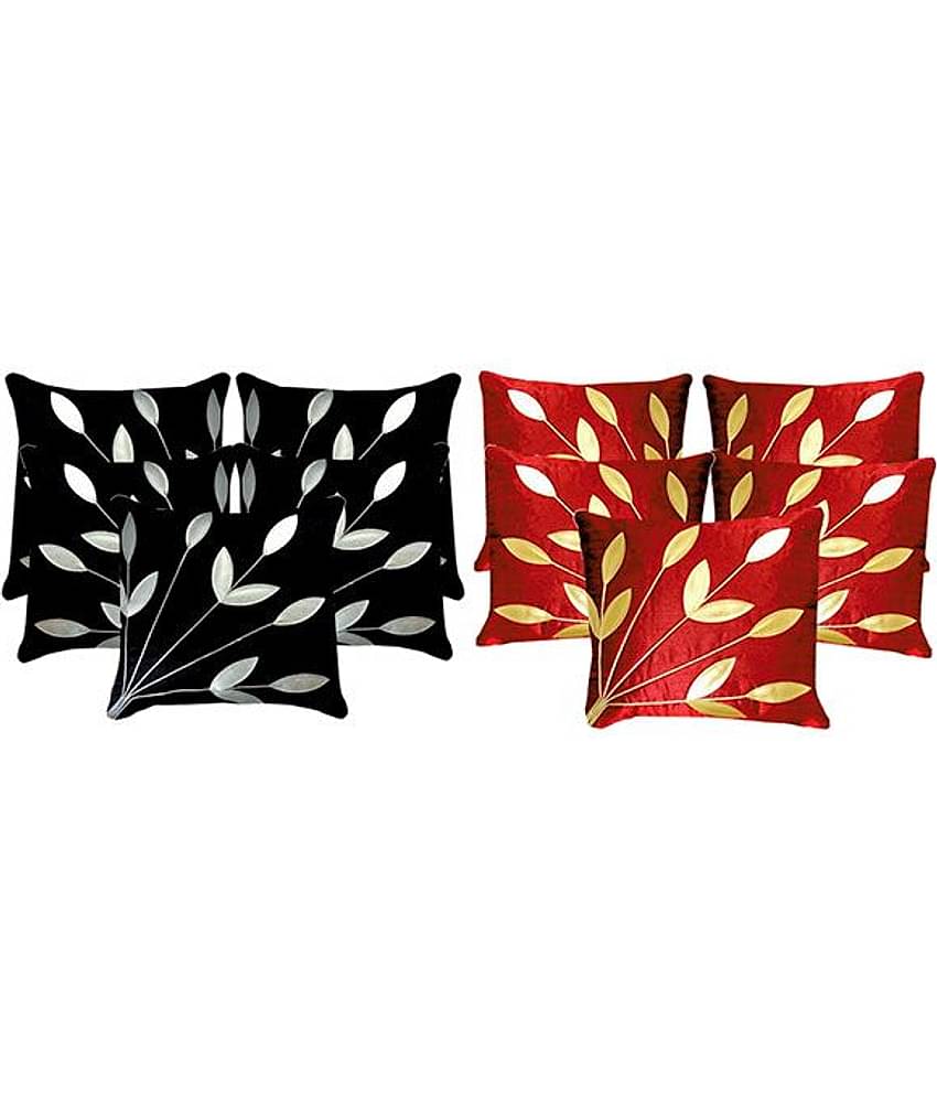 Belive-Me Set of 10 Poly Dupion Cushion Covers 40X40 cm (16X16)