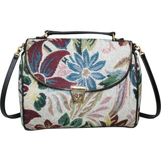 Garden Muse Tapestry Crossbody Bag