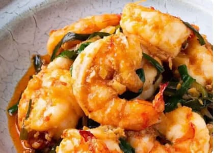 Butter Garlic Prawns