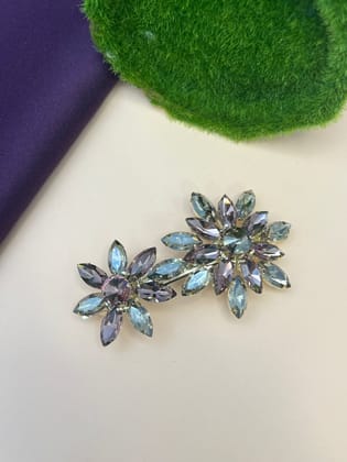 Stone Hair Clip 4067