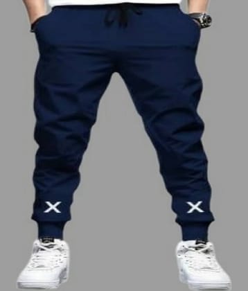 attitude start of fashion Black Lycra Men's Joggers ( Pack of 1 )