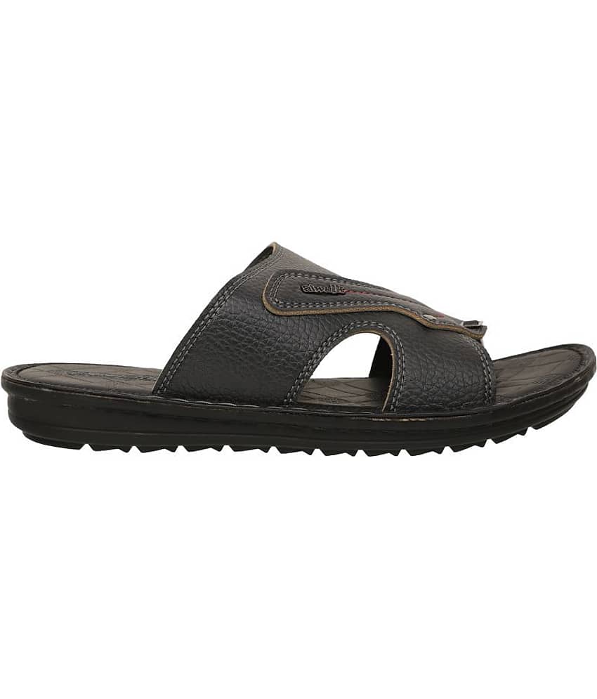 Aerowalk Black Flip Flops