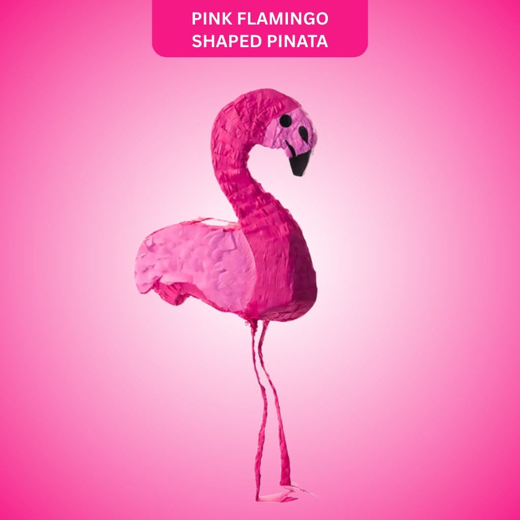 Pink Flamingo Shaped Pinata - Party and Festive Needs | Buy online on ZillyBuy