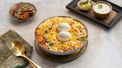 Egg Biryani Bowl
