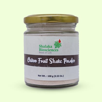 Shalaka Biosciences Chikoo Fruit Shake Powder 100 gm