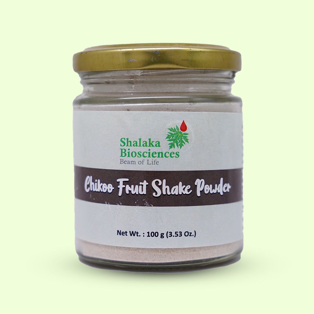 Shalaka Biosciences Chikoo Fruit Shake Powder 100 gm