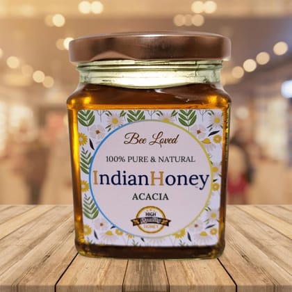 IndianHoney Enjoy The Golden Goodness Of Acacia Natural Honey For A Delicious And Nutritious Treat