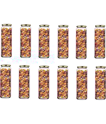 AFAST Airtight Storage  Glass Food Container Set of 12 500 mL