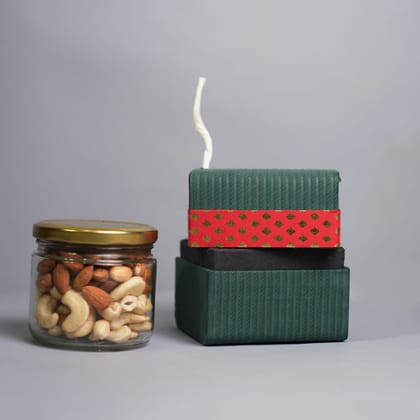 The Mohraj Festive Pataka Bomb Gift Box for Dry Fruit and Sweets