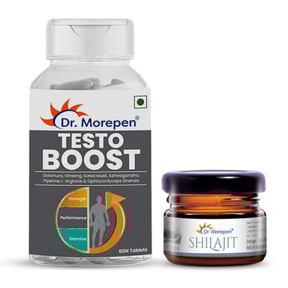 Testo Boost & Shilajit Resin 15g