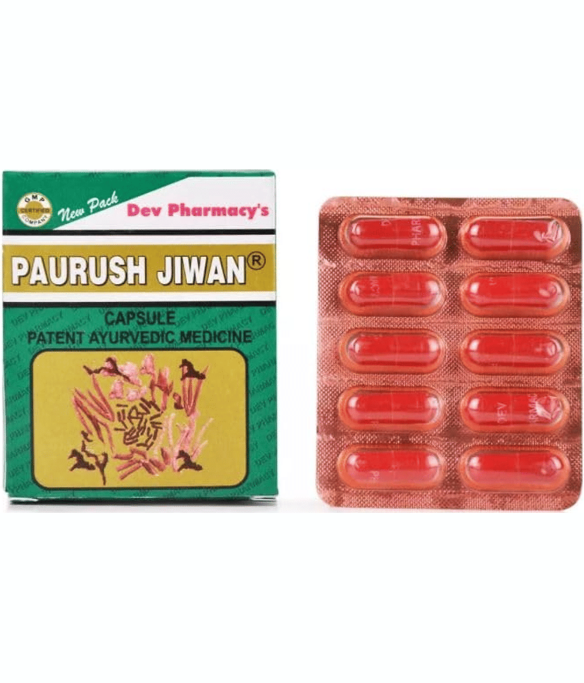 Paurush Jeevan Ayurvedic Capsules (6 x 10=60 Caps)