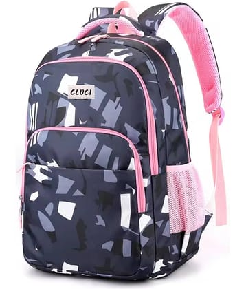 CLUCI 35 Ltrs Polyester Backpack *For Boys & Girls ( Purple )