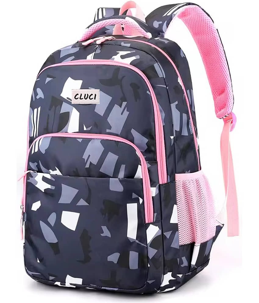 CLUCI 35 Ltrs Polyester Backpack *For Boys & Girls ( Purple )