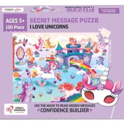 I Love Unicorn Puzzle (100pcs)