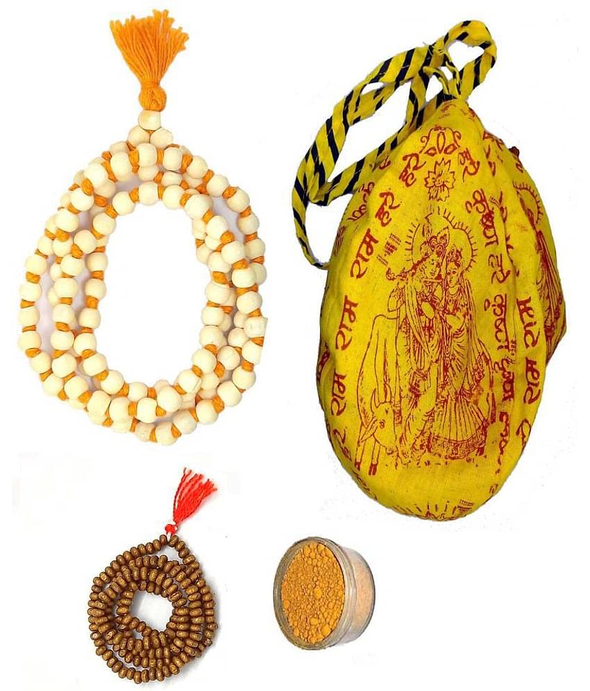 DvR ClicK - Pooja Mala 15 cm ( Pack of 4 )