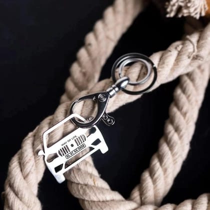 Maruti Suzuki S-Cross Keychain-Front View / Silver