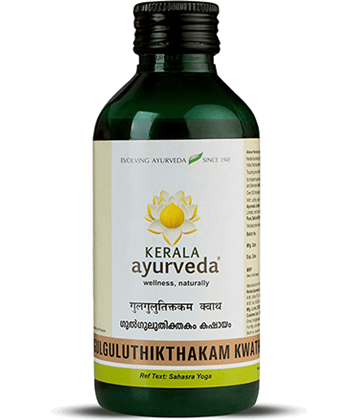 Kerala Ayurveda Gulguluthikthakam Kwath, 200 ml