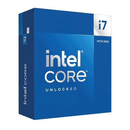 Intel Core i7-14700K New Gaming Desktop Processor 20 cores (8 P-cores + 12 E-cores) with Integrated Graphics - Unlocked