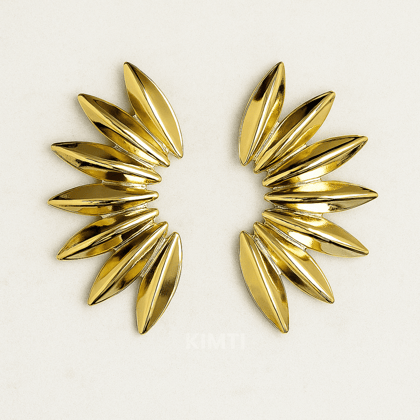 Golden  classy earring