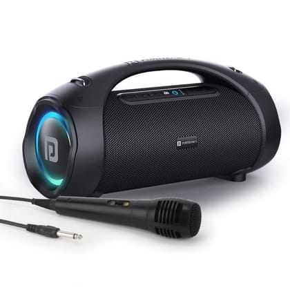 Portronics Dash 12 60W Wireless Party Speaker with Mic Black