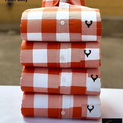 Allen Solly Laffer Shirt Combo Pack Of 4 Pc  ( Size  :  M  -  Design :  A Design )