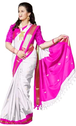 Trending Pathani Kanjivaram Silk Woven Saree Trending Pathani Kanjivaram Silk Woven Saree
