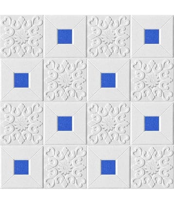 HINGOL Abstract 3D Wallpaper ( 70 X 77 ) cm ( Pack of 1 )