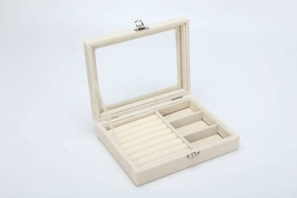 Cleopatra Beige Jewellery Box Set - 3-Set of 3