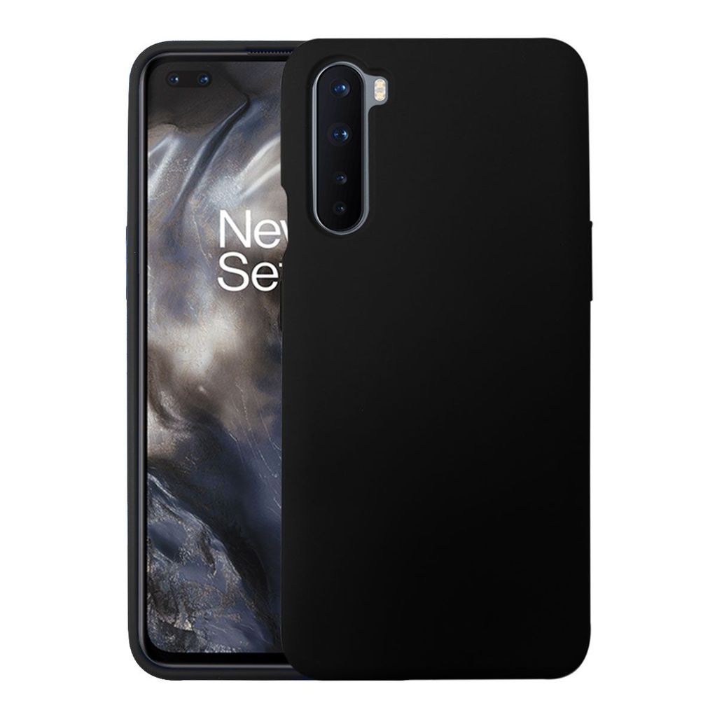 LIRAMARK Liquid Silicone Soft Back Cover Case for OnePlus Nord