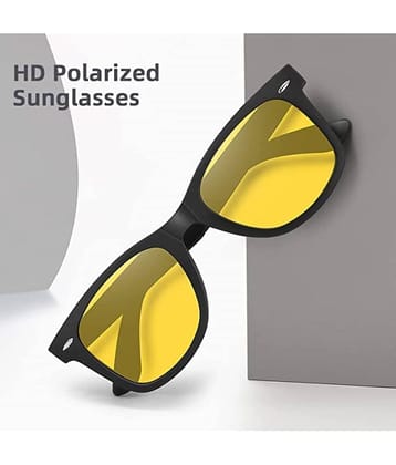 Mahek Accessories - Night Vision Yellow Riding Goggles ( Pack of 1 )