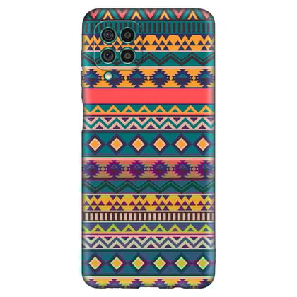 Motion Pettern Samsung F62 Premium Embossed Mobile cover