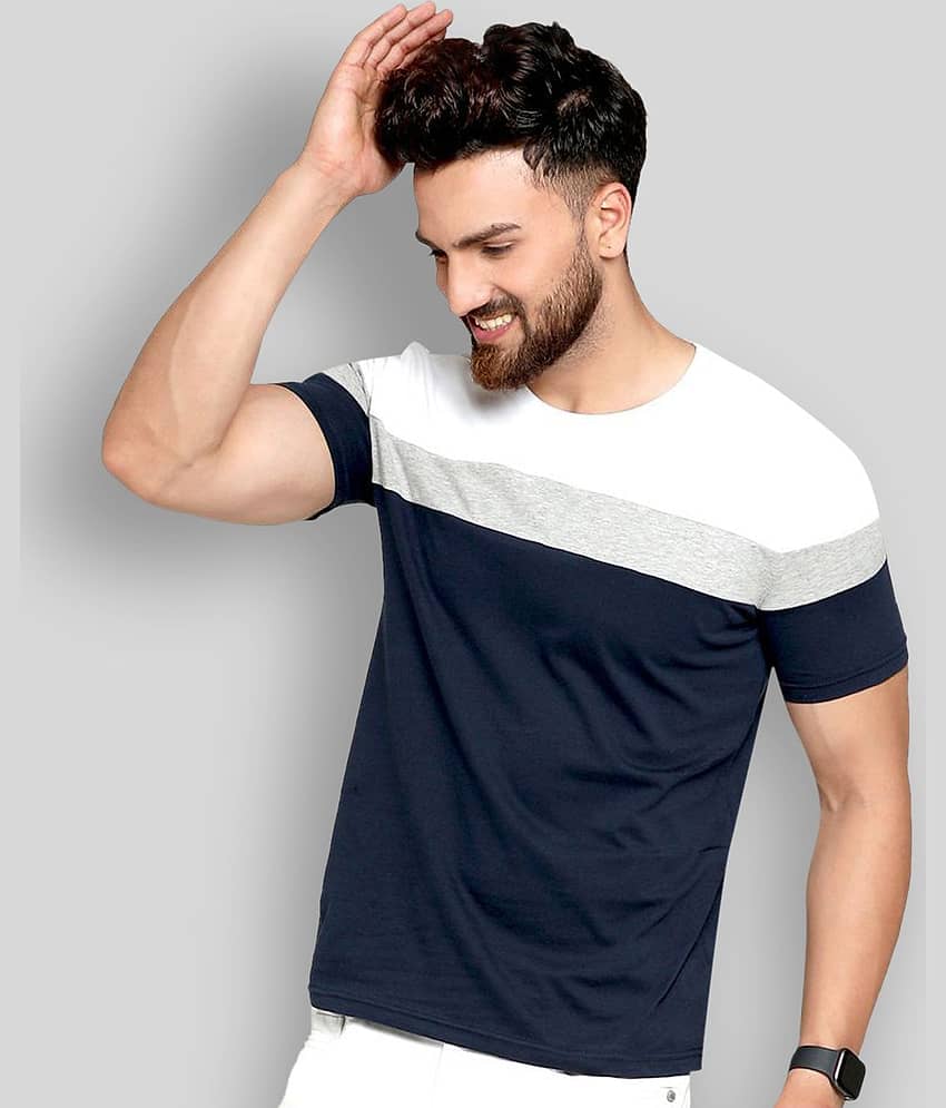 AUSK Pack of 1 Cotton Regular Fit Men's T-Shirt ( Multicolor )