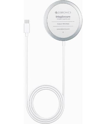 Zebronics - Type C 3A Wireless Charging Pad
