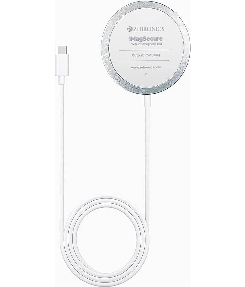 Zebronics - Type C 3A Wireless Charging Pad