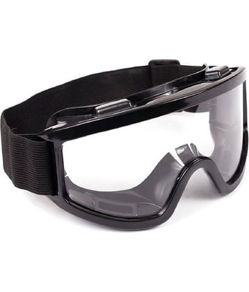 SHARUJA Dust Protected Transparent Riding Goggles ( Pack of 1 )
