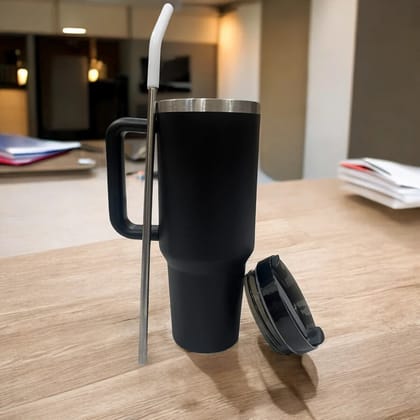 UltraCool 1.2L Steel Tumbler | With Handle & Straw