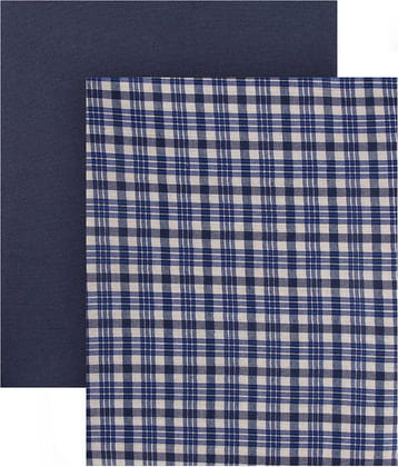 Maharaja Multi Poly Blend Unstitched Shirts & Trousers