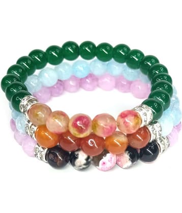 DAIVYA WELLNESS - Multicolor Bracelet ( Pack of 3 )
