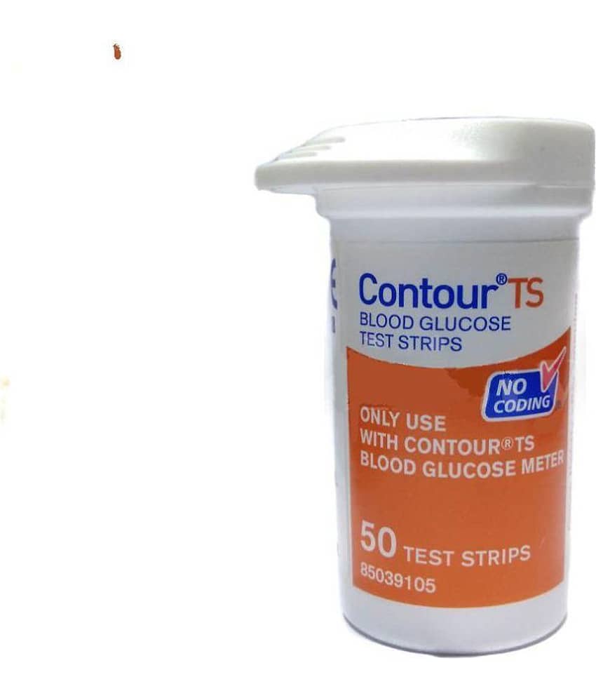 Bayer Contour Ts 50 Sugar Test Strips Without Box