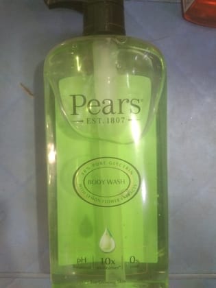 Pears Body wash With lemon flower For glowing skin 