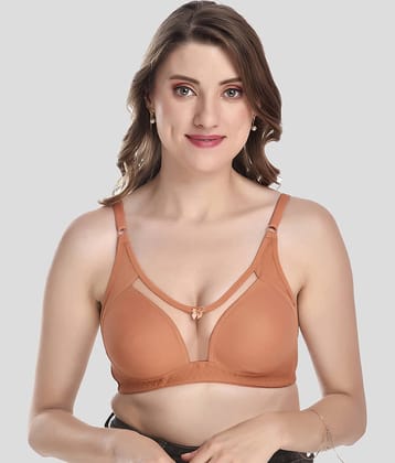 Elina Cotton Lightly Padded Women's T-Shirt Bra ( Green )