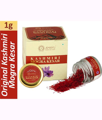 AMAYU Kashmiri Mogra Kesar Saffron 1 gm