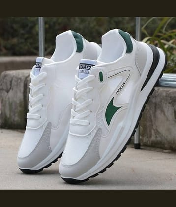 Xtoon White Men's Outdoor Shoes