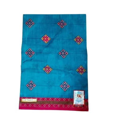 Elegant BHAVANI SAREES Blues Colour Cotton Saree