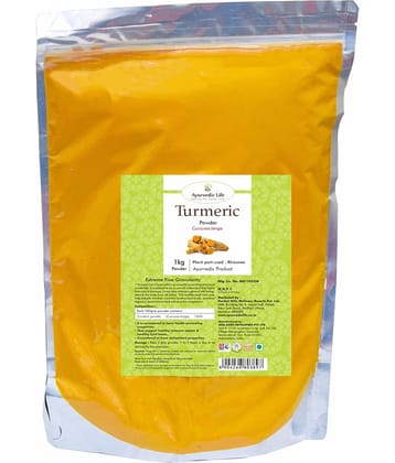 Ayurvedic Life Turmeric Powder 1 Kg Pack of 1