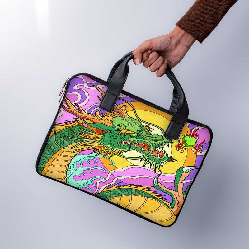 Chinese Dragon Laptop Sleeve With Handle Chinese Dragon Laptop Sleeve With Handle - Default Title