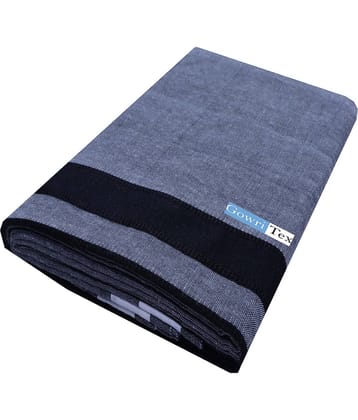 GOWRI TEX Cotton Blend Men's Dhoti Grey ( Pack of 1 )