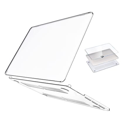 Hard Shell Cover Case for Old MacBook Air 13 13.3 inch A1466 A1369 (2010-2017 Release) MacBook Air Shell Cover Case (Clear)