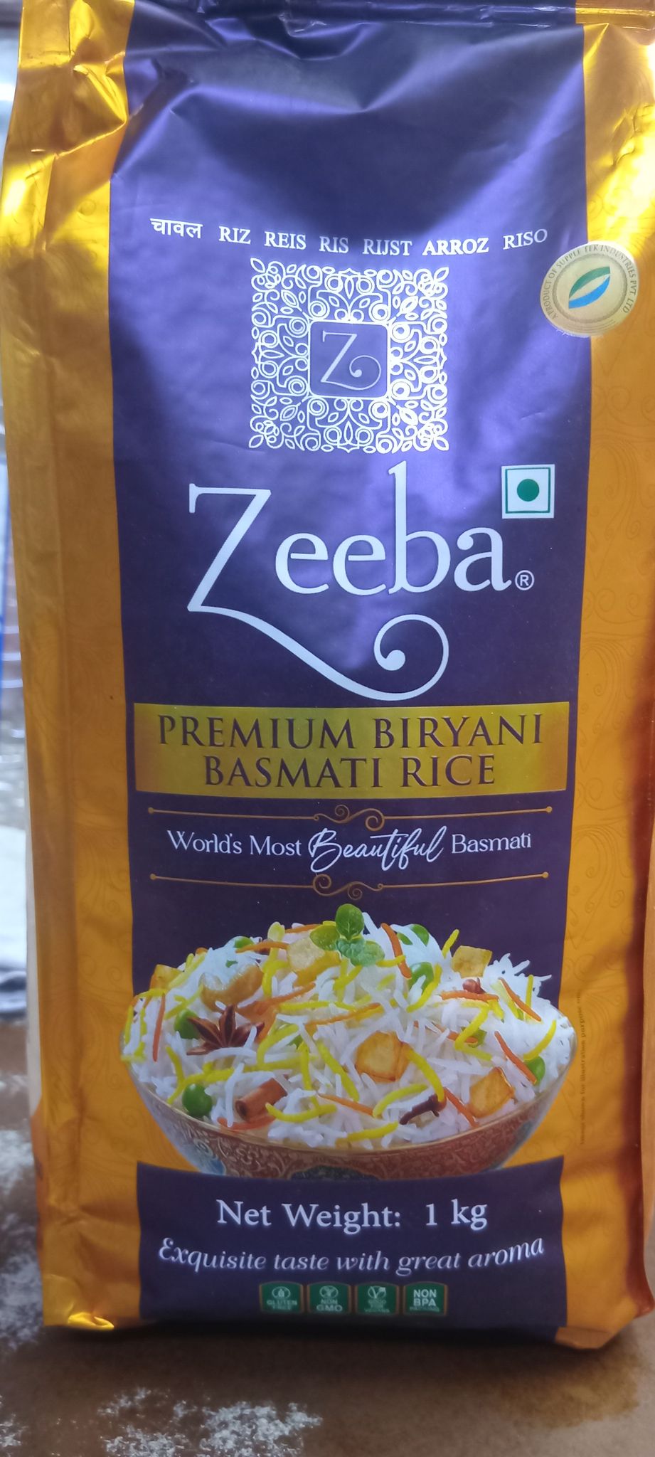 ZEEBA PRIMIUM BIRYANI RICE