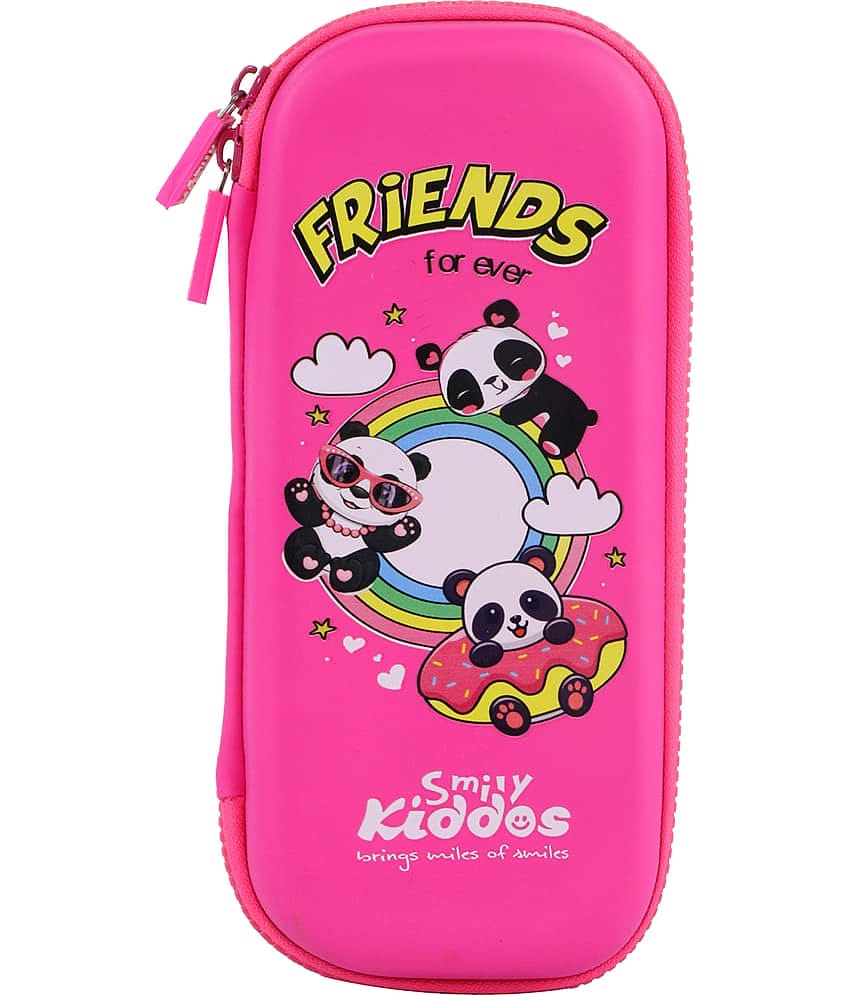 Smily Kiddos Small Pencil case - panda pink